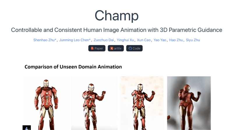 Champ模型介绍图