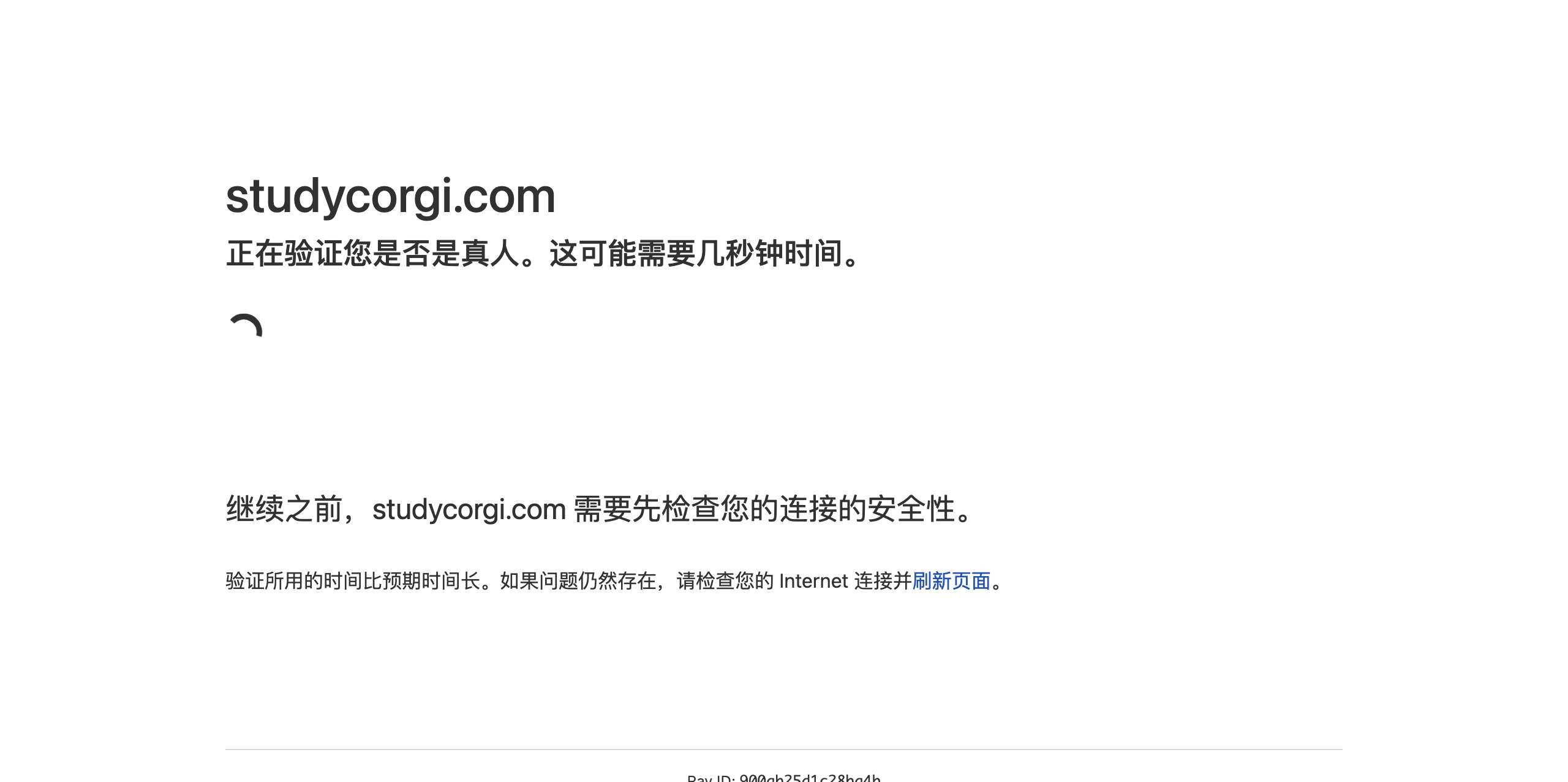 CStudyCorgi ChatGPT Detector