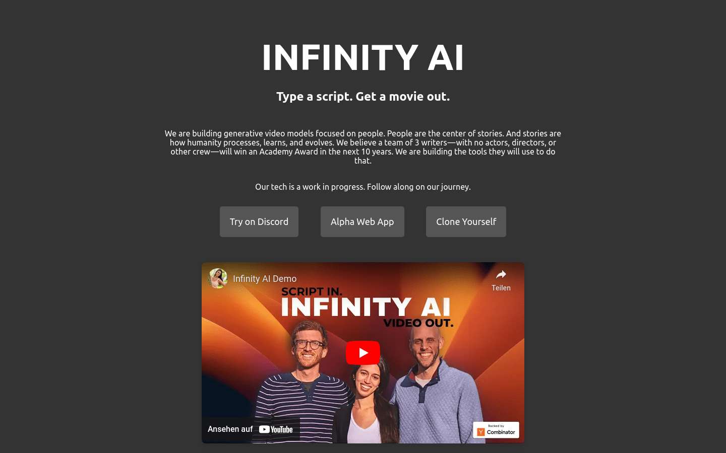 Infinity AI