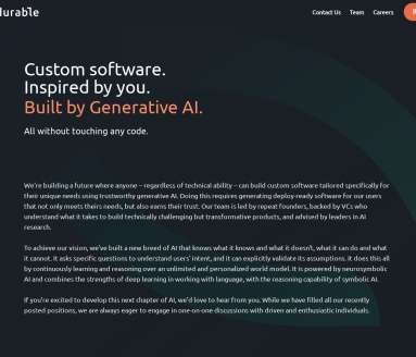 Durable AI