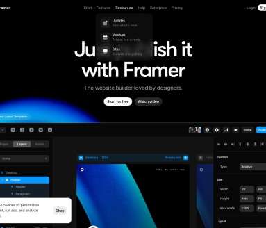 Framer-成功从网站开始