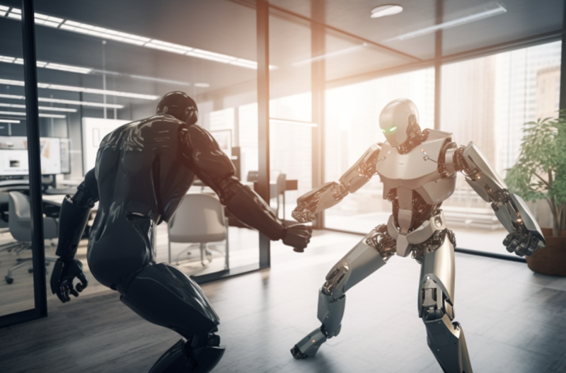 AI,机器人打架,撕逼,战斗