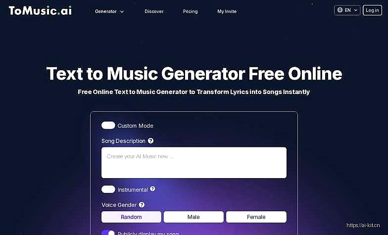 ToMusic.ai