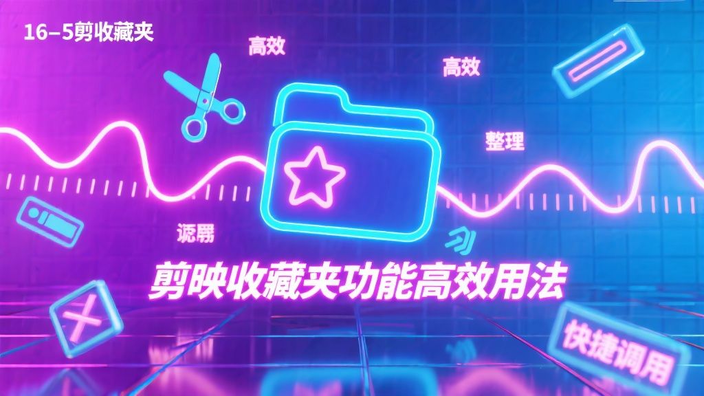 剪映收藏夹功能高效用法