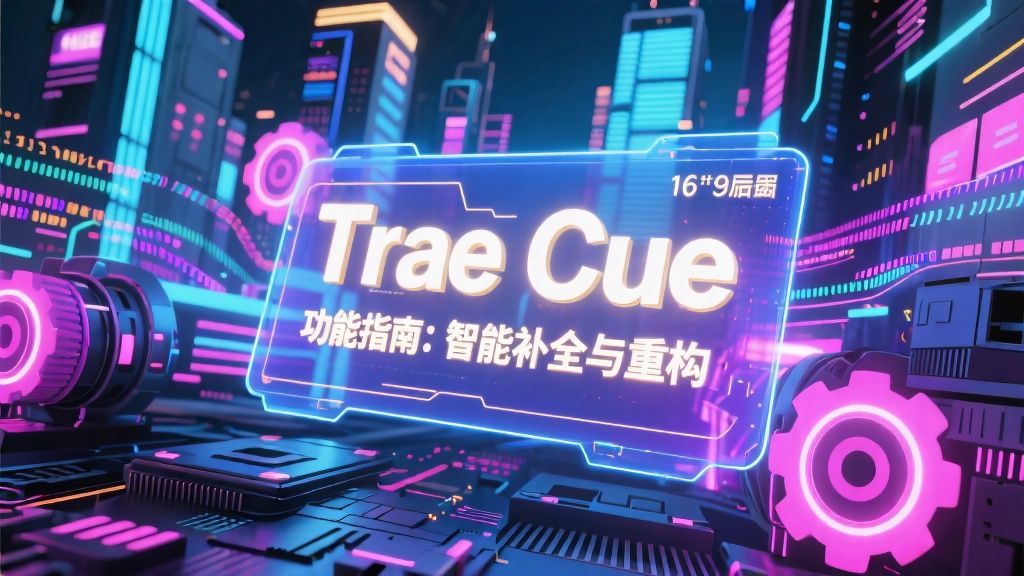 Trae Cue 功能指南:智能补全与重构