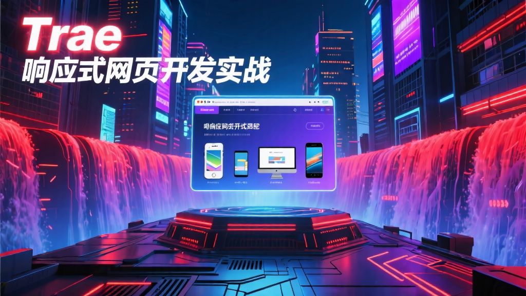 Trae 响应式网页开发实战