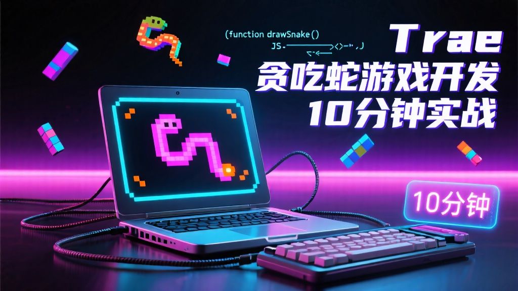 Trae 贪吃蛇游戏开发10分钟实战
