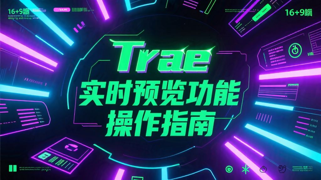Trae 实时预览功能操作指南