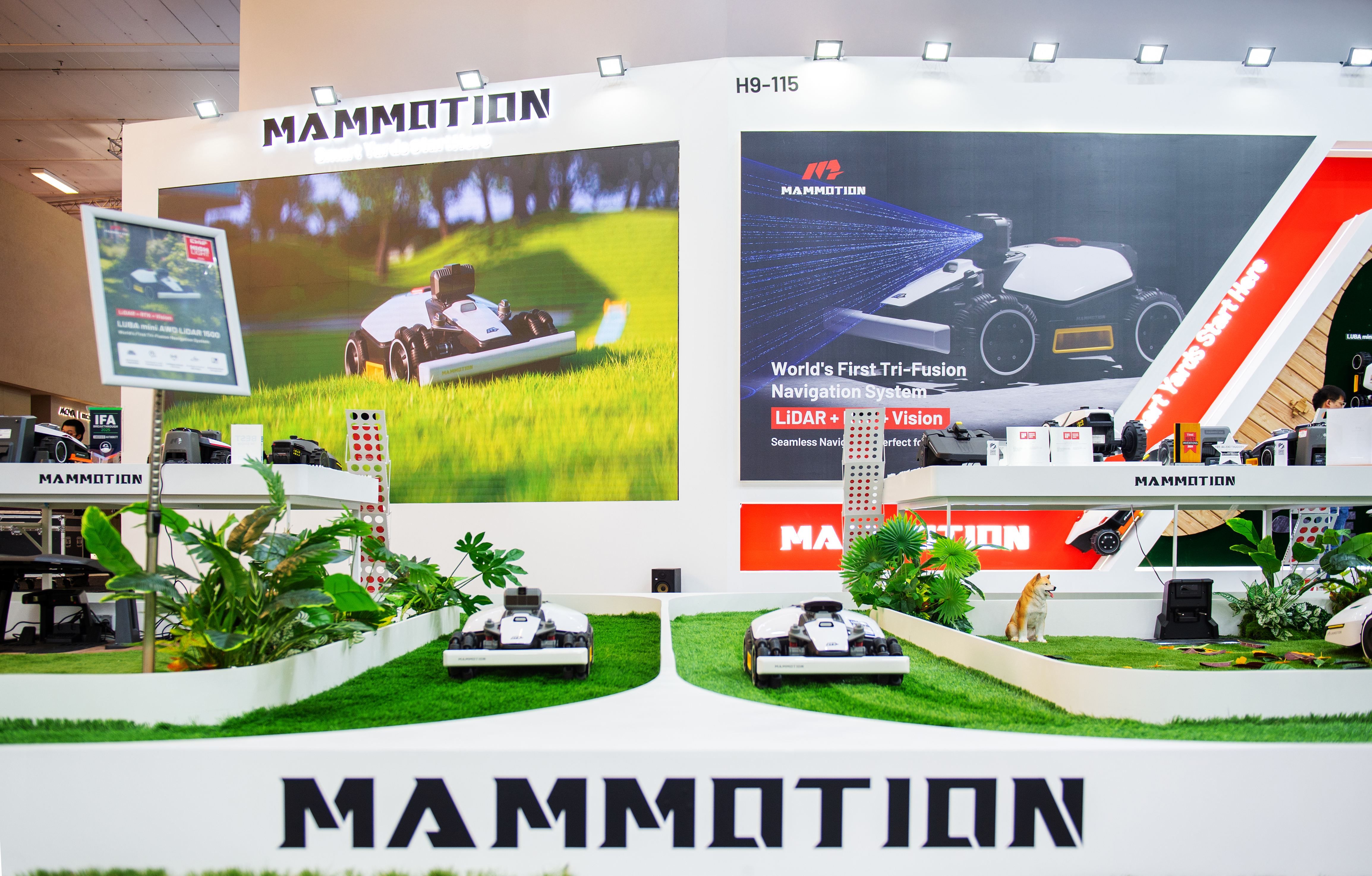 2025 IFA庭院机器人战事升级：石头入场、机械臂加持、多传感器融合成关键